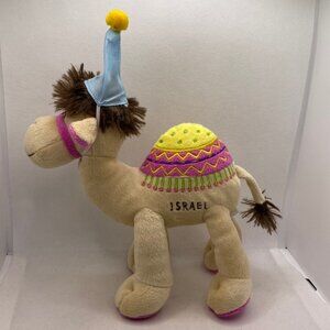 Israel Plush Camel Stuffed Animal Souvenir Toy 8”